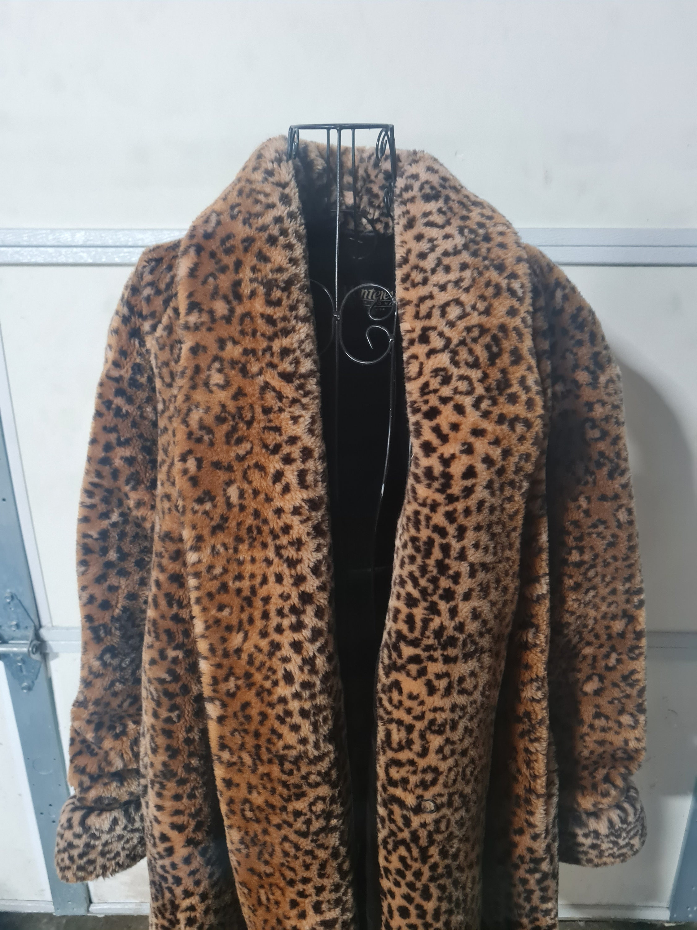 Leopard Print Double Breasted Fur Coat  by Maple Furriers main image 1