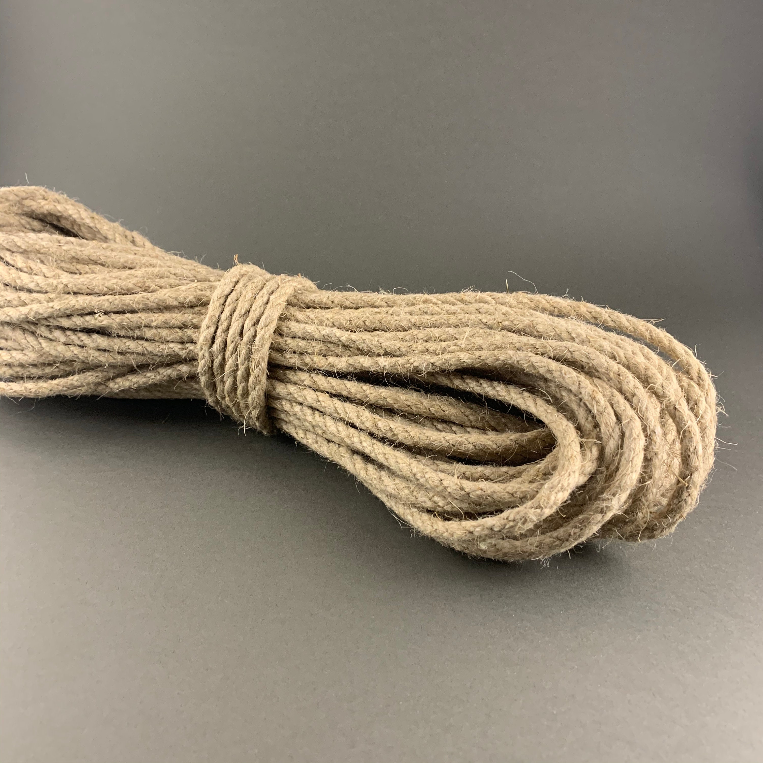 DGRC 6mm Hemp Rope, 30 feet - The Tool Shed: An Erotic Boutique