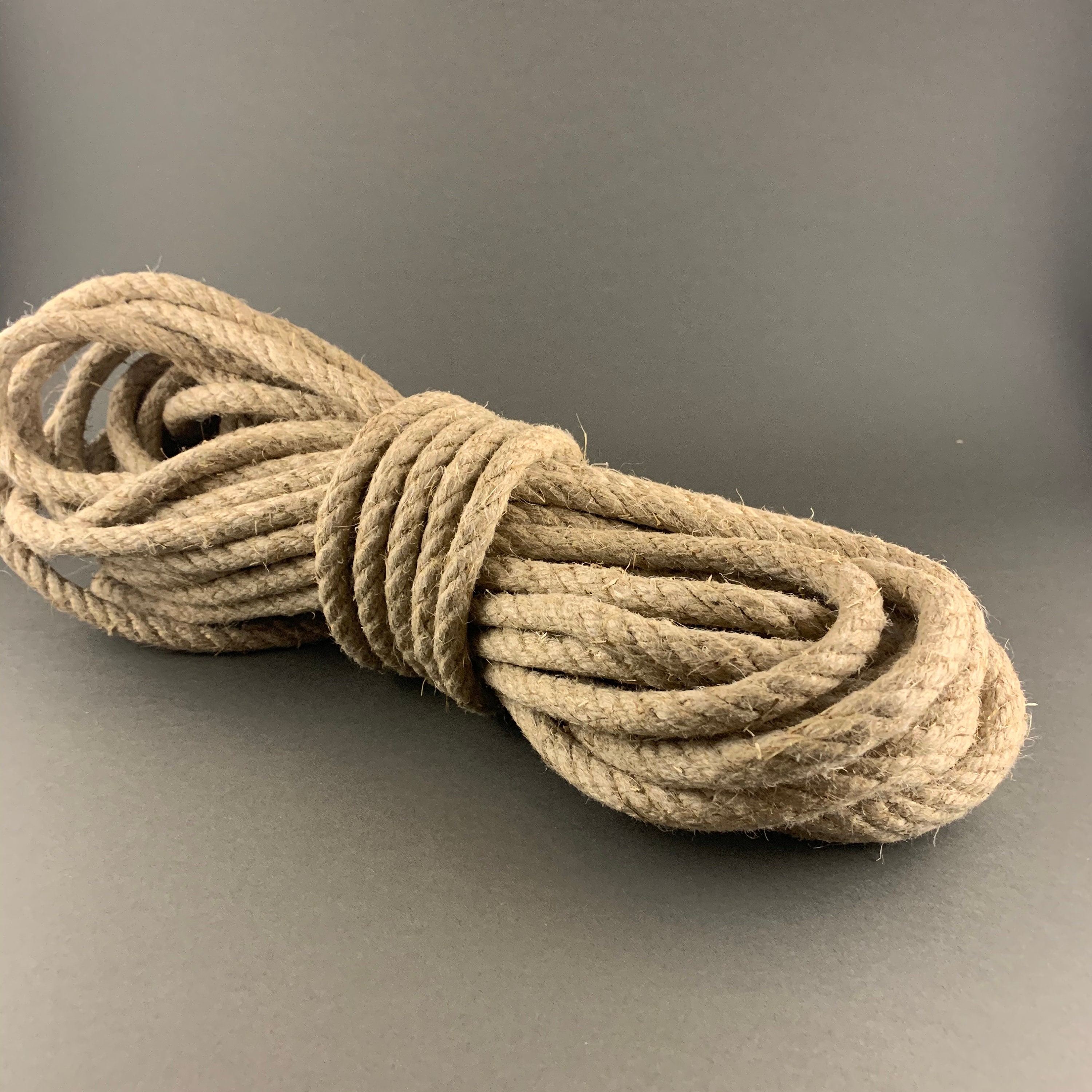 Natural 10mm 10M Strong Hemp Rope Thick Jute String Craft Twine for DI –