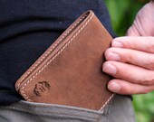 Gift For Him, Wallet,Engraved Wallet,Leather Wallet,Mens Leather Wallet,Custom Leather Wallet,Personalized Leather Wallet,Gift For Boyfriend