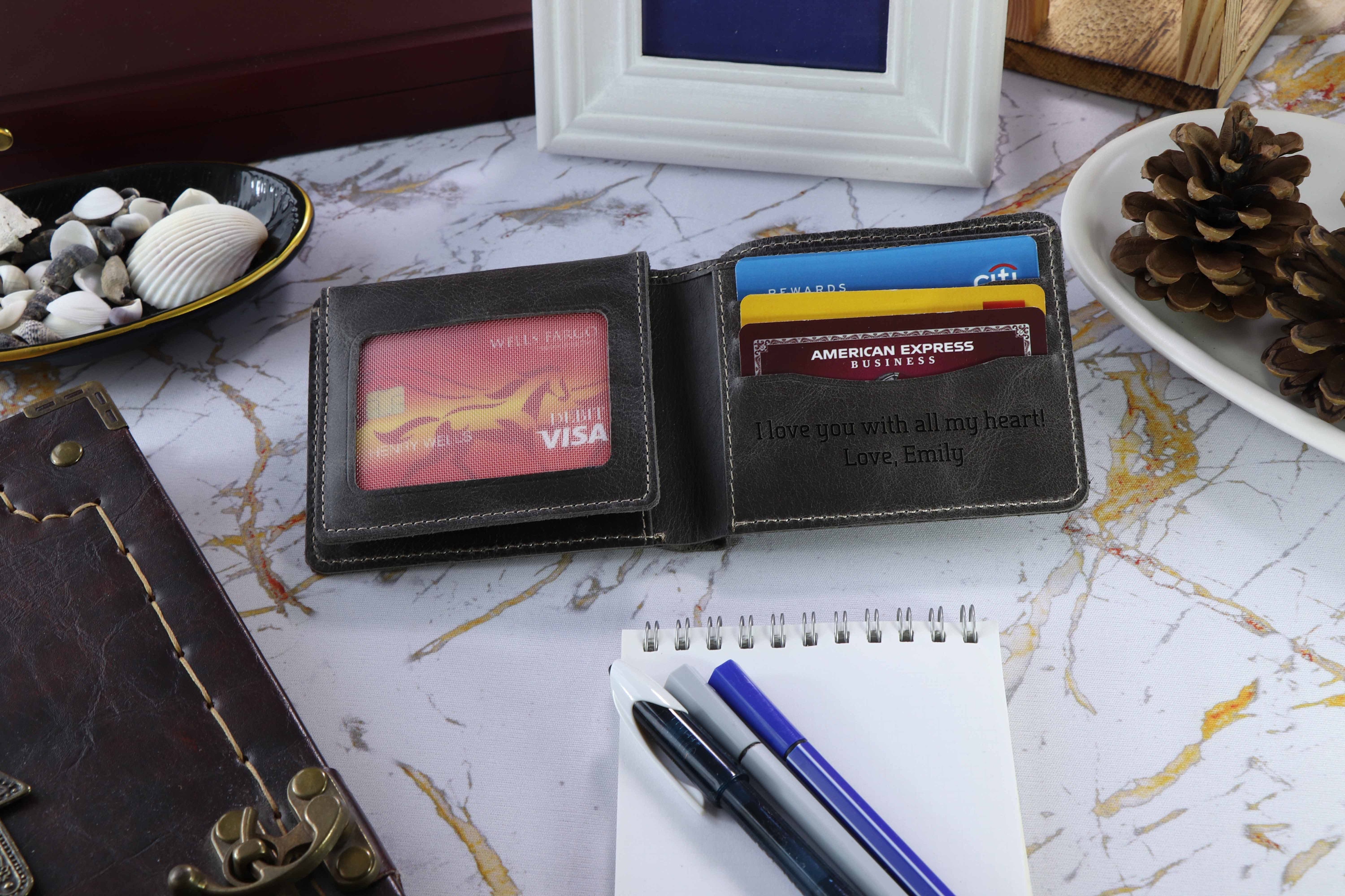 Gift Branded Mens Wallet-62223-548 - Reflexions