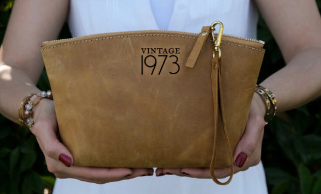 Christmas Gift for Momturning 50leather Makeup Bagchristmas Etsy Canada