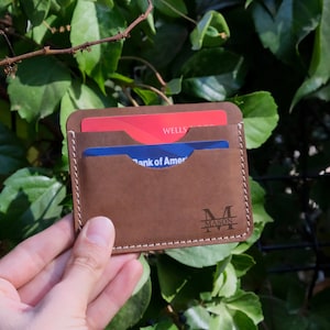 Custom Birthday Gift For Him,Custom Leather Card Holder,Under 25,Engraved Card Wallet,Personalized Leather Card Holder, dad special gifts