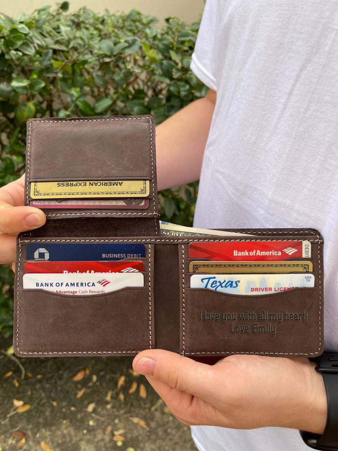 Passport Holder Wallet with Coin Pocket, Card Holder, Cash (Brown) - Incredible Gifts By Incredible Gifts