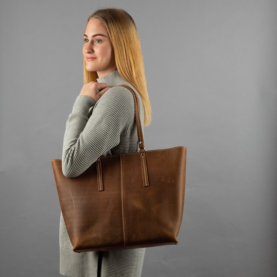 Custom Trendy Women Gifts, Leather Tote Bag for Women,gift for