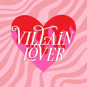 Villain Lover Sticker, Bookish sticker, Book lover gift, Bookish merch, Kindle sticker, Smut reader, Reading lover, e-reader