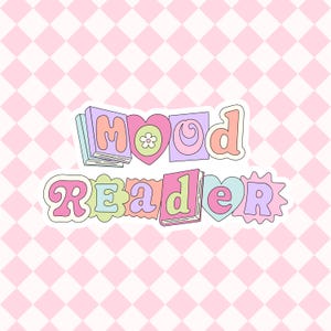 Mood Reader Sticker, Bookish sticker, Book lover gift, Bookish merch, Kindle sticker, Smut reader, Reading lover, e-reader
