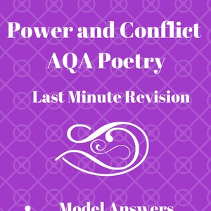Power and Conflict Anthology: Model Answers