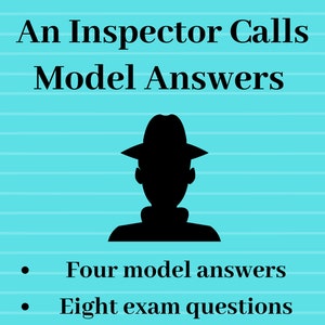 An Inspector Calls: Model Answers (Digital Download)