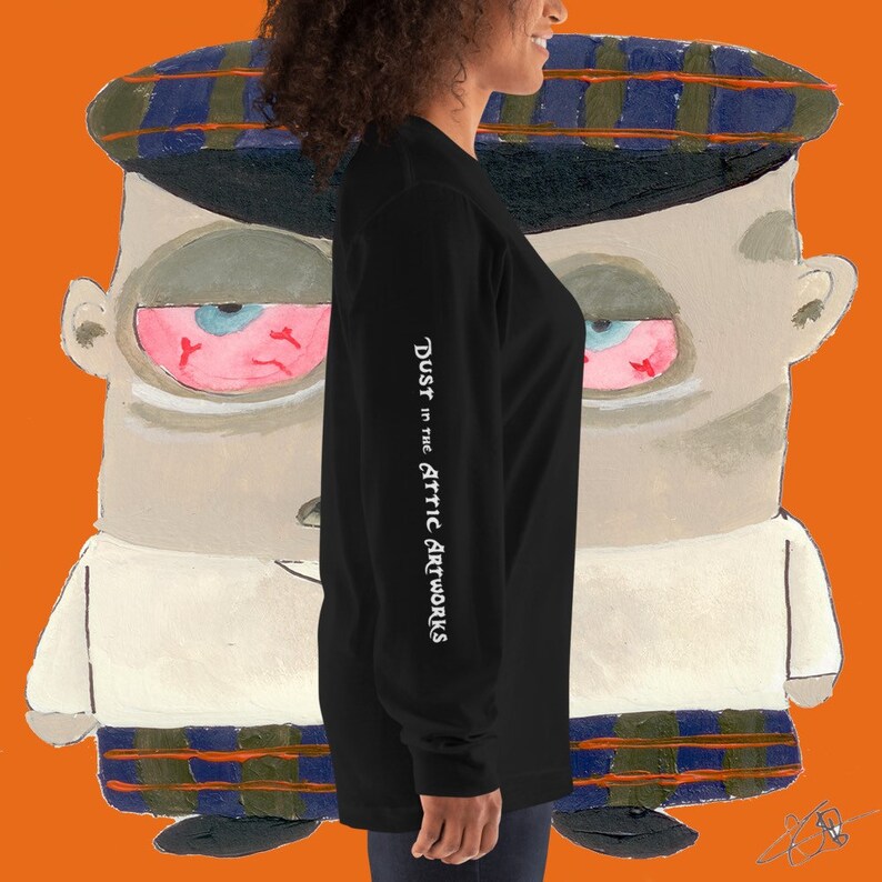 Samson Weird Creepy Horror Long sleeve t-shirt