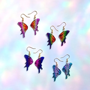 lgbtq+ butterfly earrings