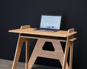 Oak - Slot Together Desk