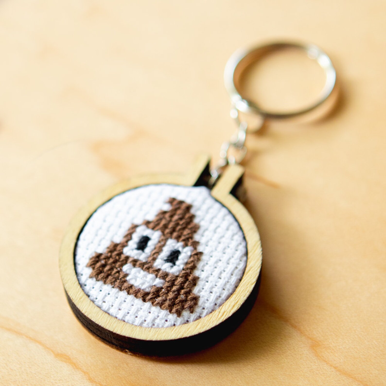 Poop Emoji Keychain Etsy
