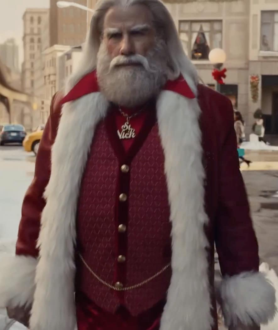 Santa Claus St. Nick Kris Kringle John Travolta Capital One Holiday