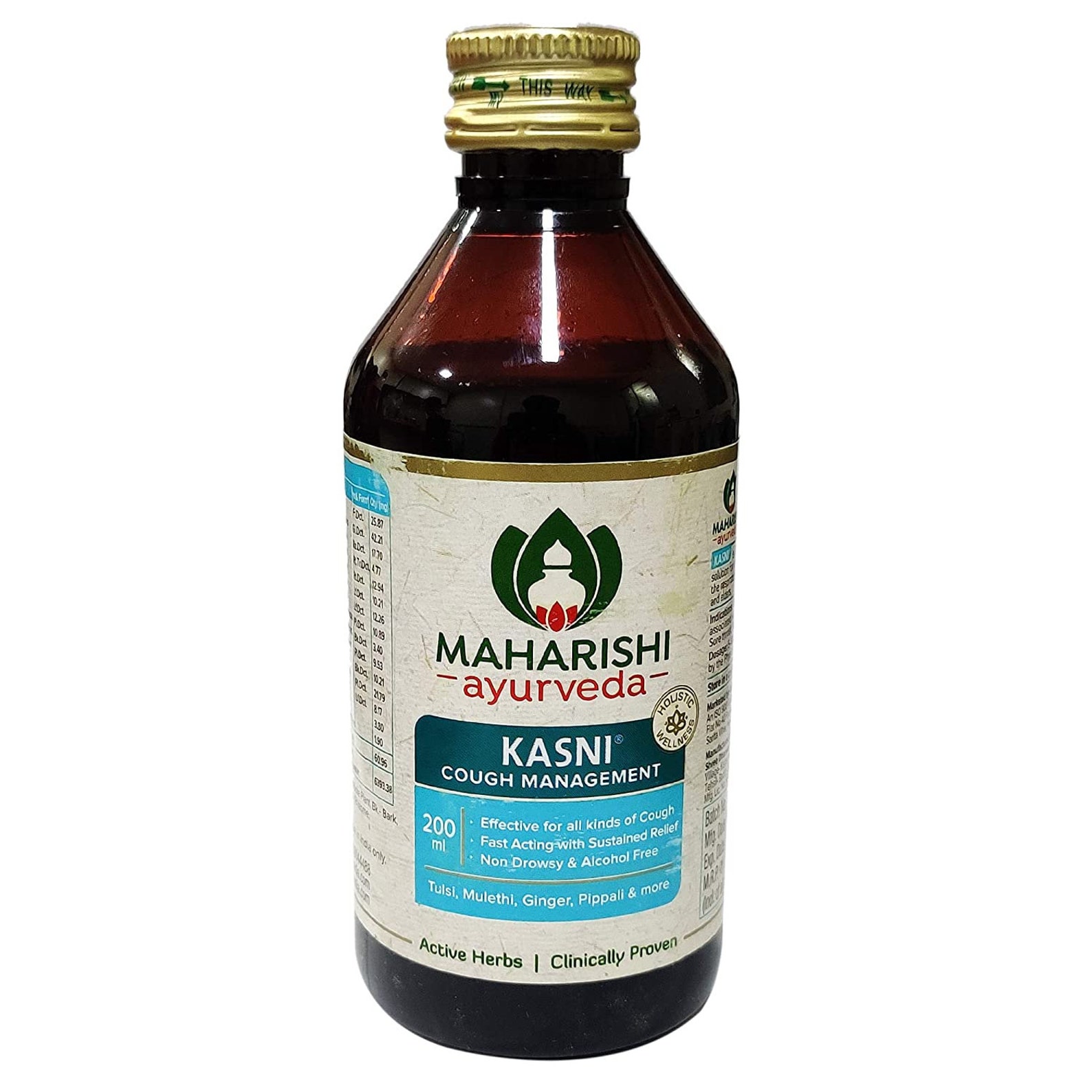 Maharishi Ayurveda Kasni Cough Syrup 200 ml free shipping Etsy