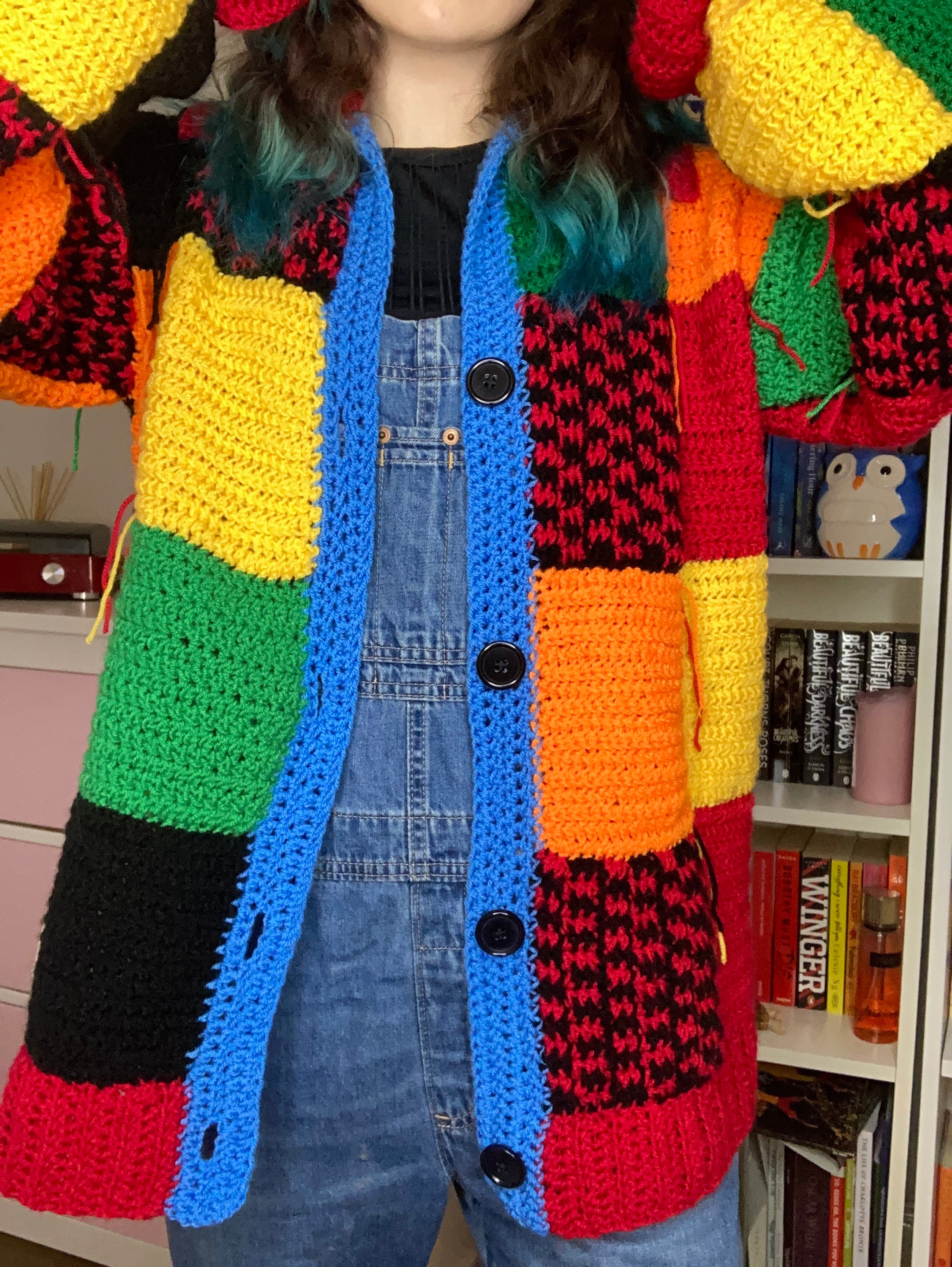Harry Styles/ JW Anderson Crochet Cardigan/ Jacket Handmade - Etsy ...