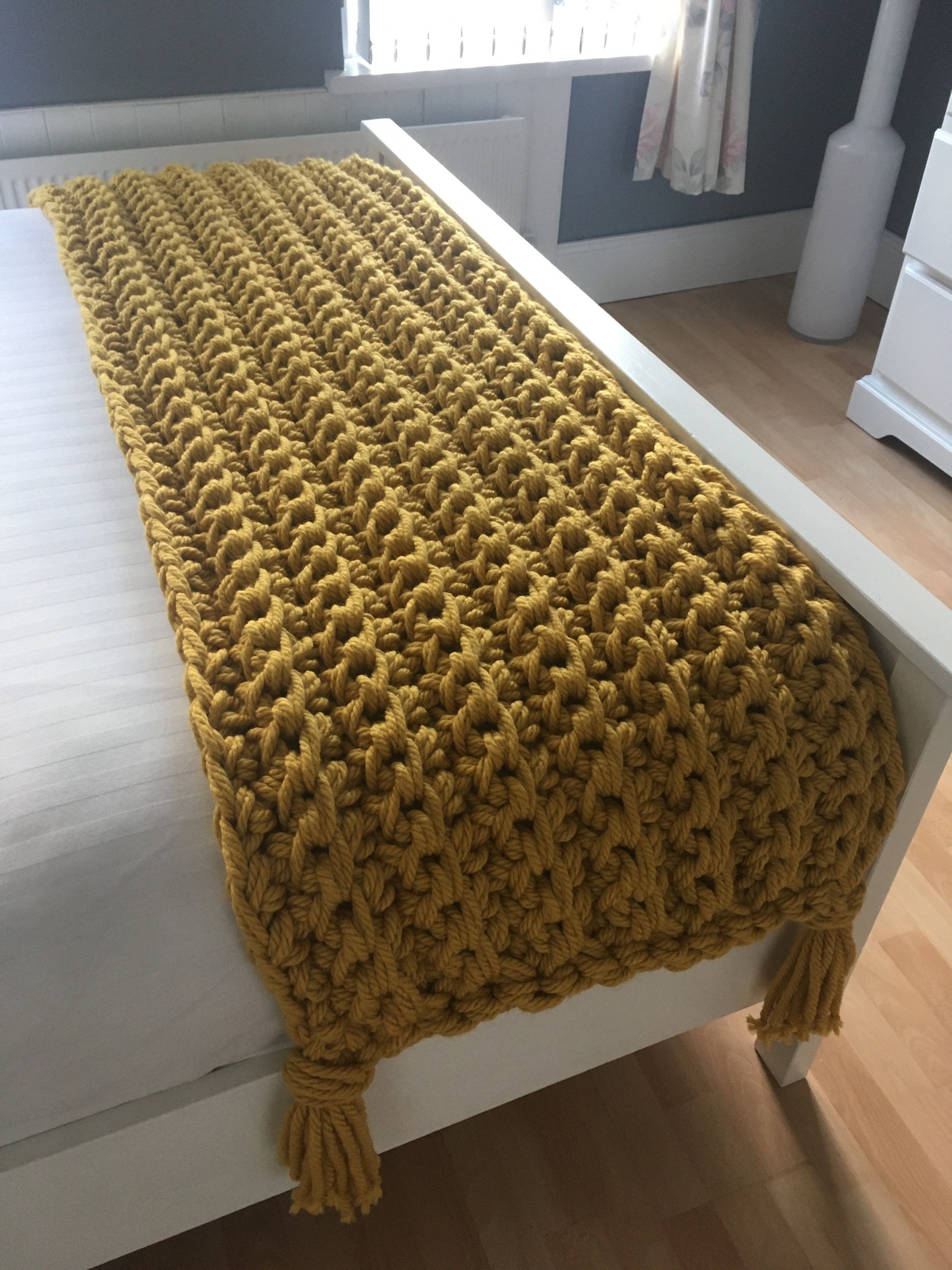 Custom Handmade Crochet Bed Throw Personalised Home Decor Etsy