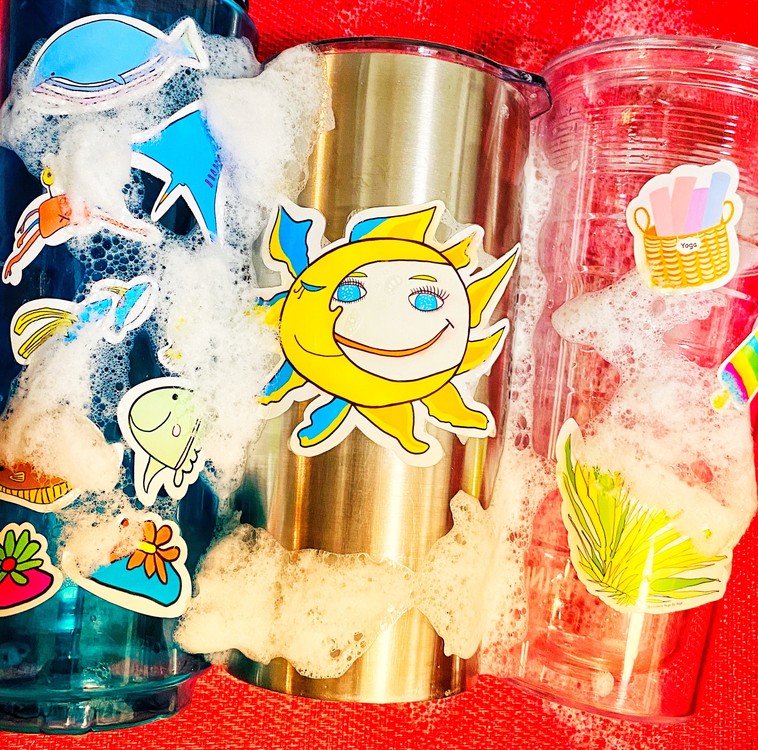 Under The sea stickers / 31 individual stickers / Free Etsy