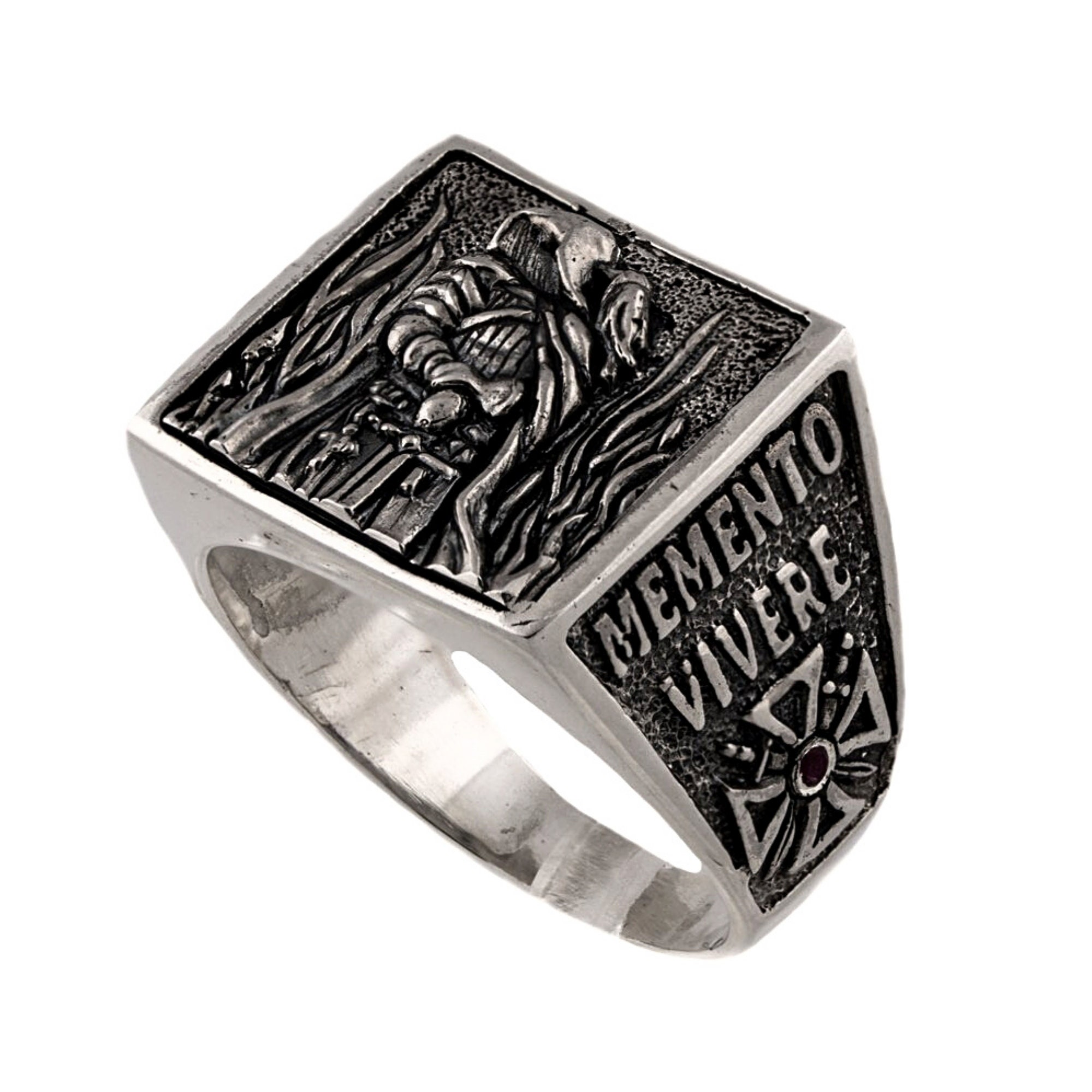Memento Vivere Ring - Etsy