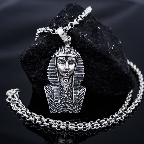 Silver pharaoh deals pendant