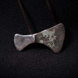 Silver Ancient Warrior Talisman &quot;Battle Axe&quot;. Viking style 9th-11th century AD. Cast from an authentic Viking artifact.