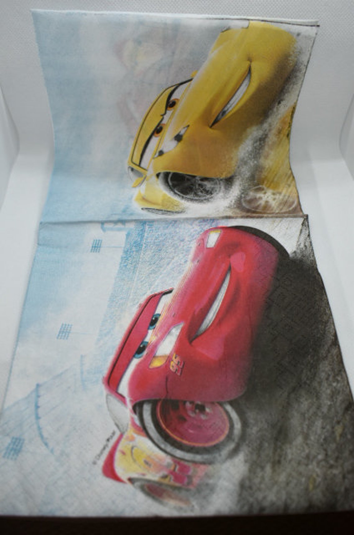 Cars Napkin Serviette para decoupage Scrapbooking Paper Crafts Etsy