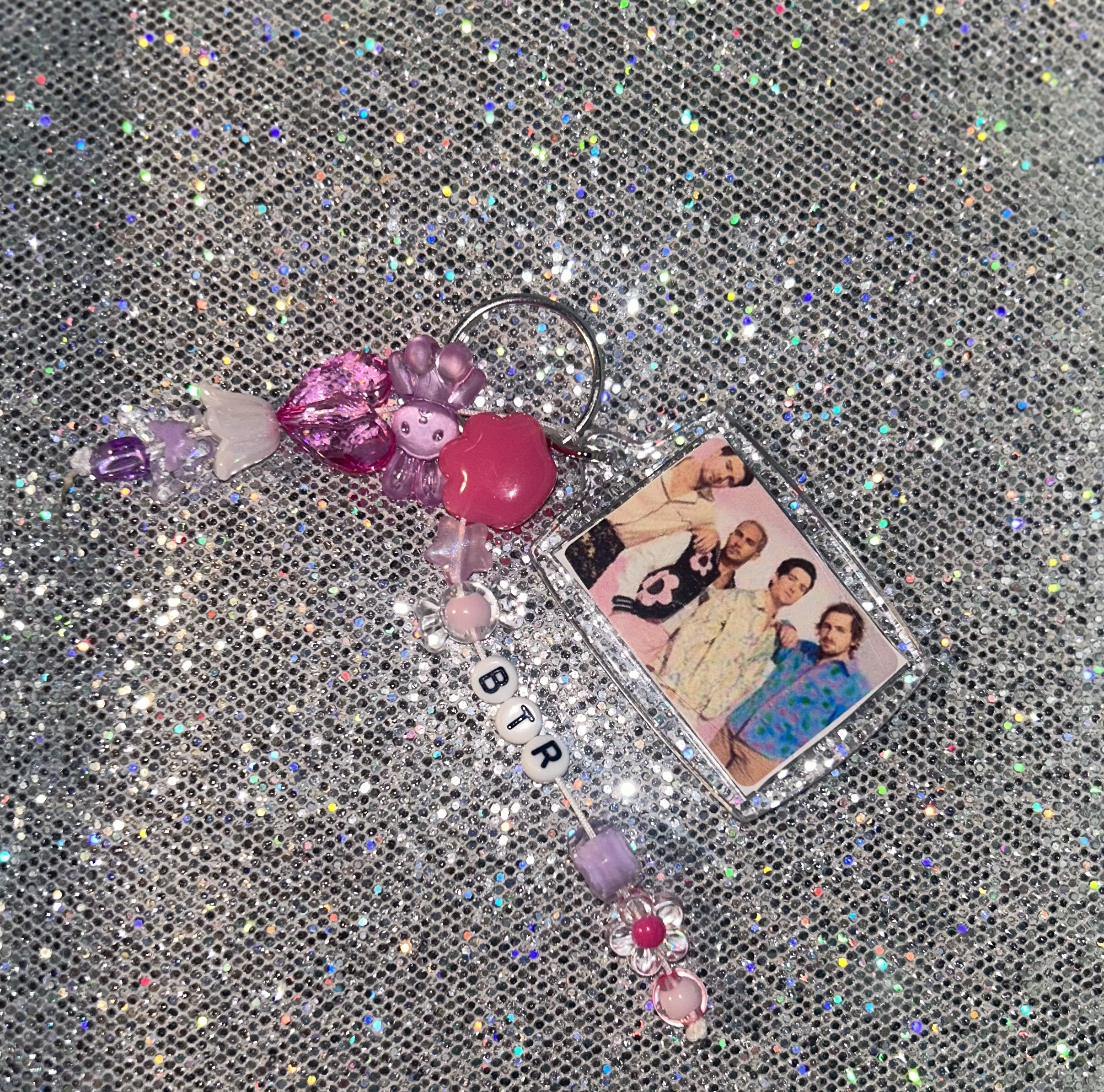 Big Time Rush Beaded Photo Keychains - Etsy