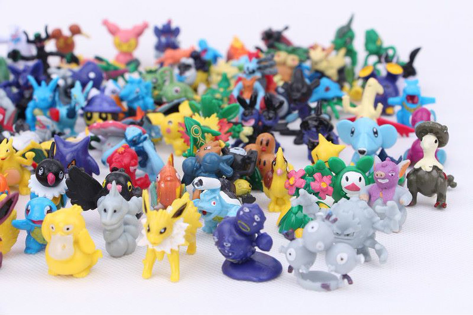 144pcs Pokemon Mini Figures Anime Figures Pokemon Figures Etsy