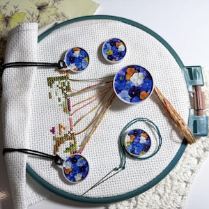 Embroidery Accessories – Needle Minder, Fabric Keepers, Counter, parking Bobbin