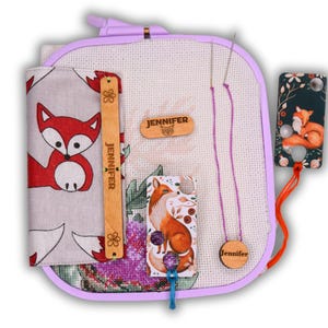 Grime guard universal magnetic floss drops needle minder cross stitch counter for embroidery Combo for cross stitch kits hoop qsnap