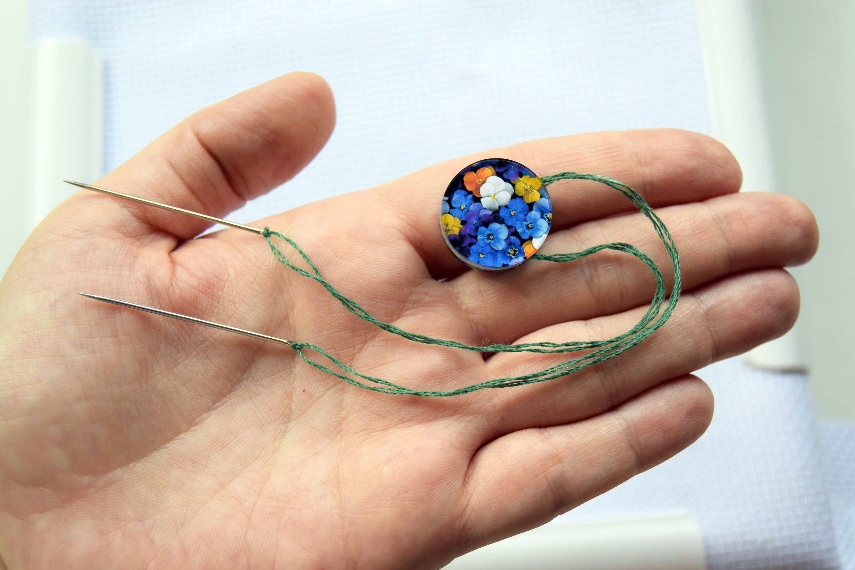 Cross Stitch Counter Counting Pins for Cross Stitch Thread Counter