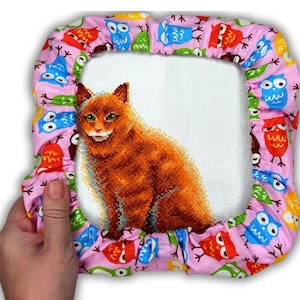 Grime Guard for cross stitch cover embroidery kit Cover for qsnap 8⨉8 inches cross stitch accessory Embroidery Needlepoint Grime Guard 8 x 8