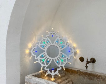 luminaria salentina shining flower-Wall lamp