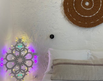 luminaria salentina shining flower - Wall lamp, souvenir from Puglia
