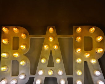 Bar sign lamp - Wall light