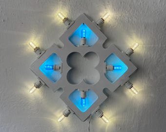 luminaria salentina cementina-Wall lamp