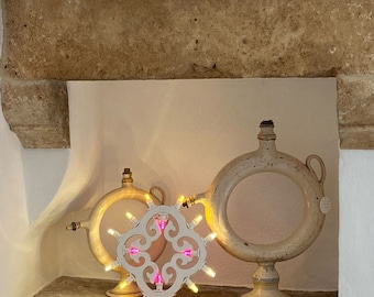 luminaria salentina cementina-Wall lamp