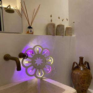 luminaria salentina shining flower-Wall lamp