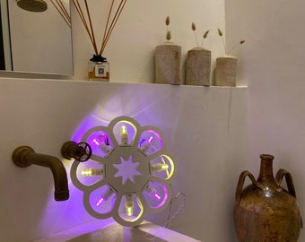 luminaria salentina shining flower-Wall lamp