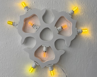 luminaria salentina cementina-Wall lamp