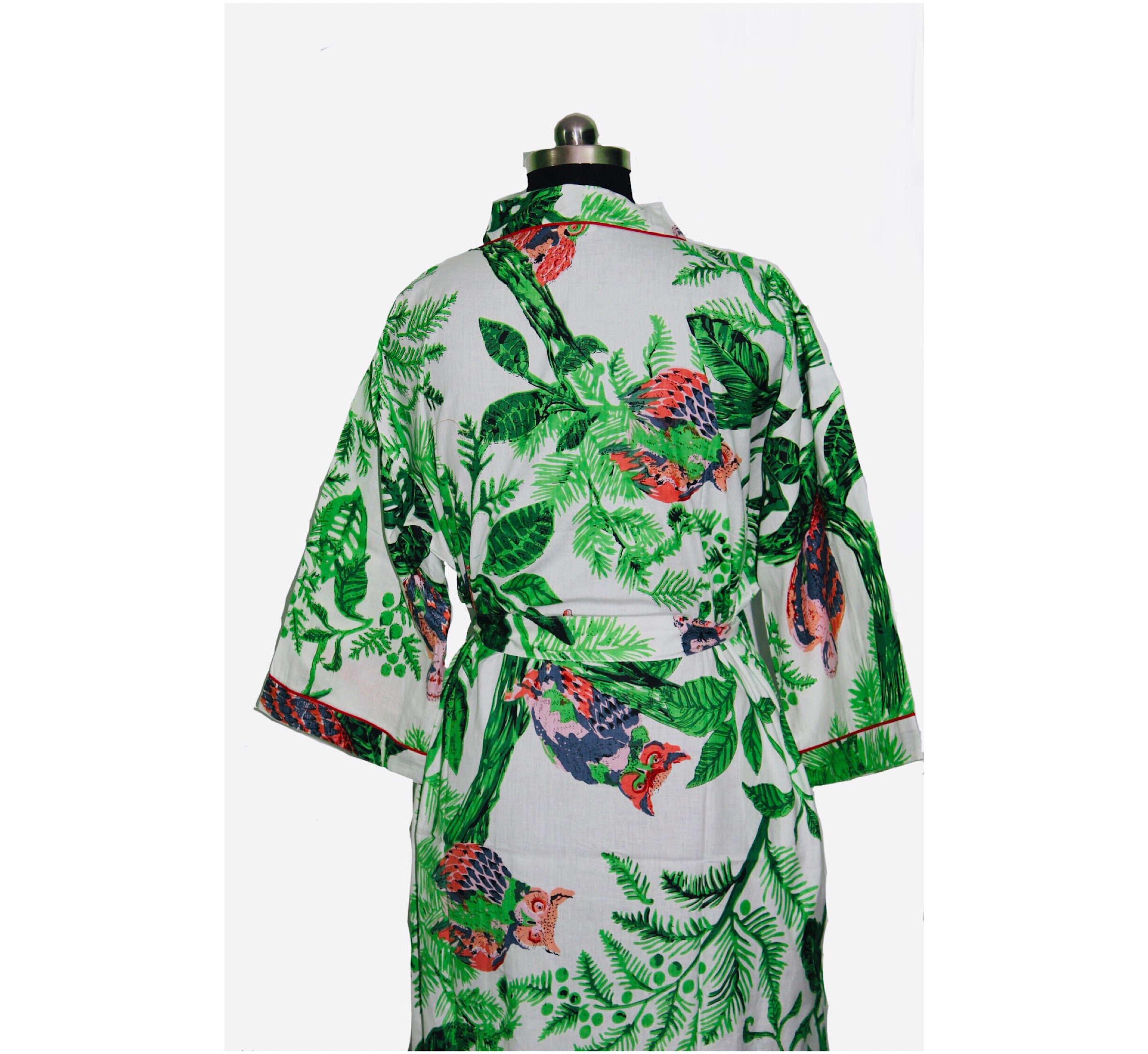 30%off personalized long short unisex kimono robes cotton | Etsy