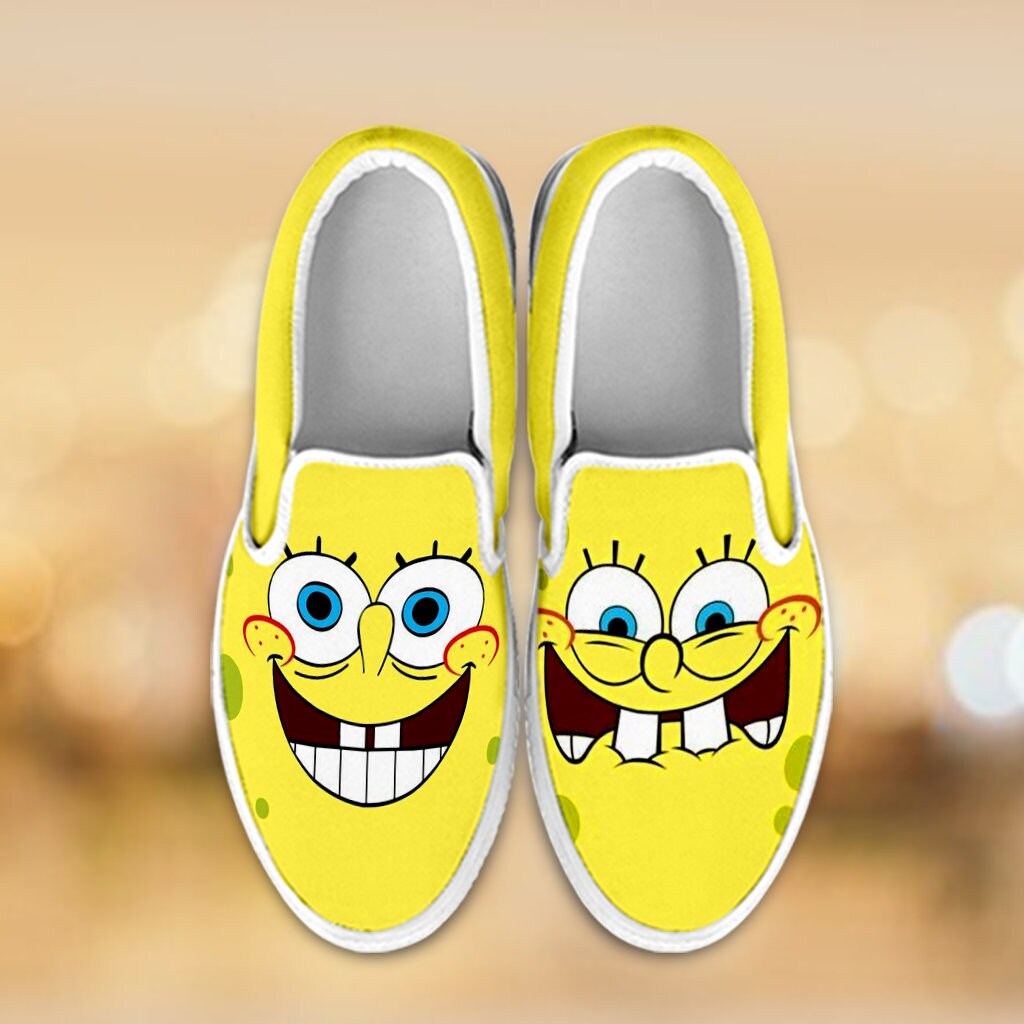 custom spongebob sneakers