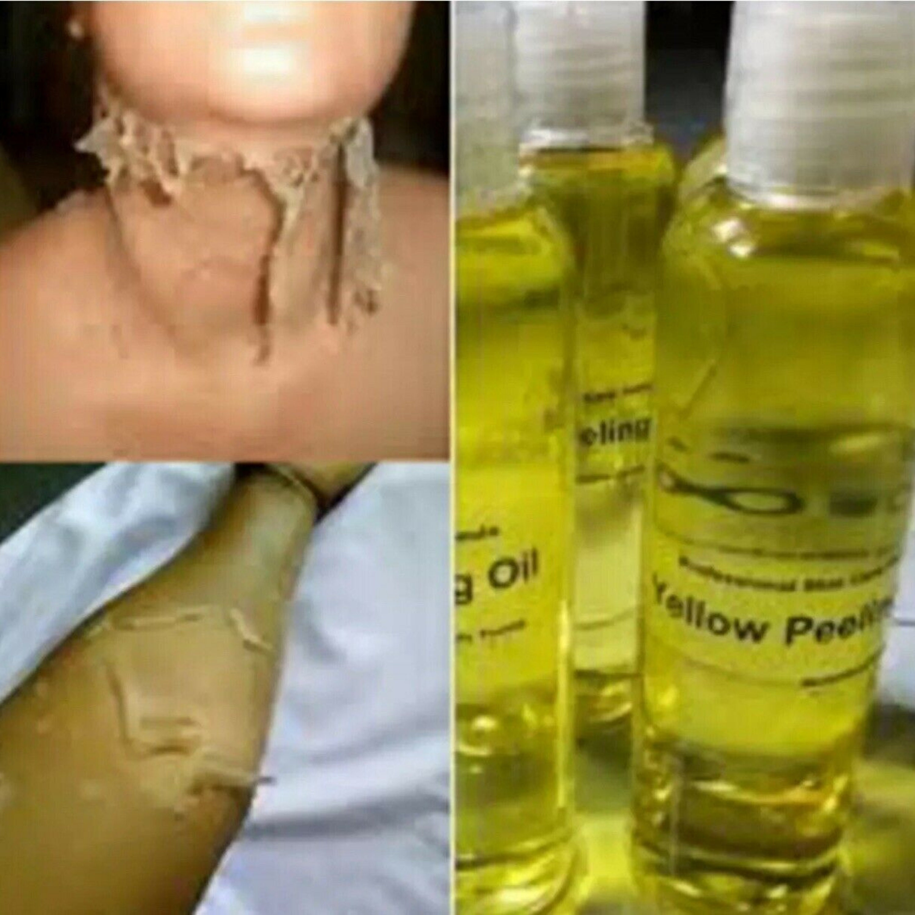 Yellow Peeling Oil