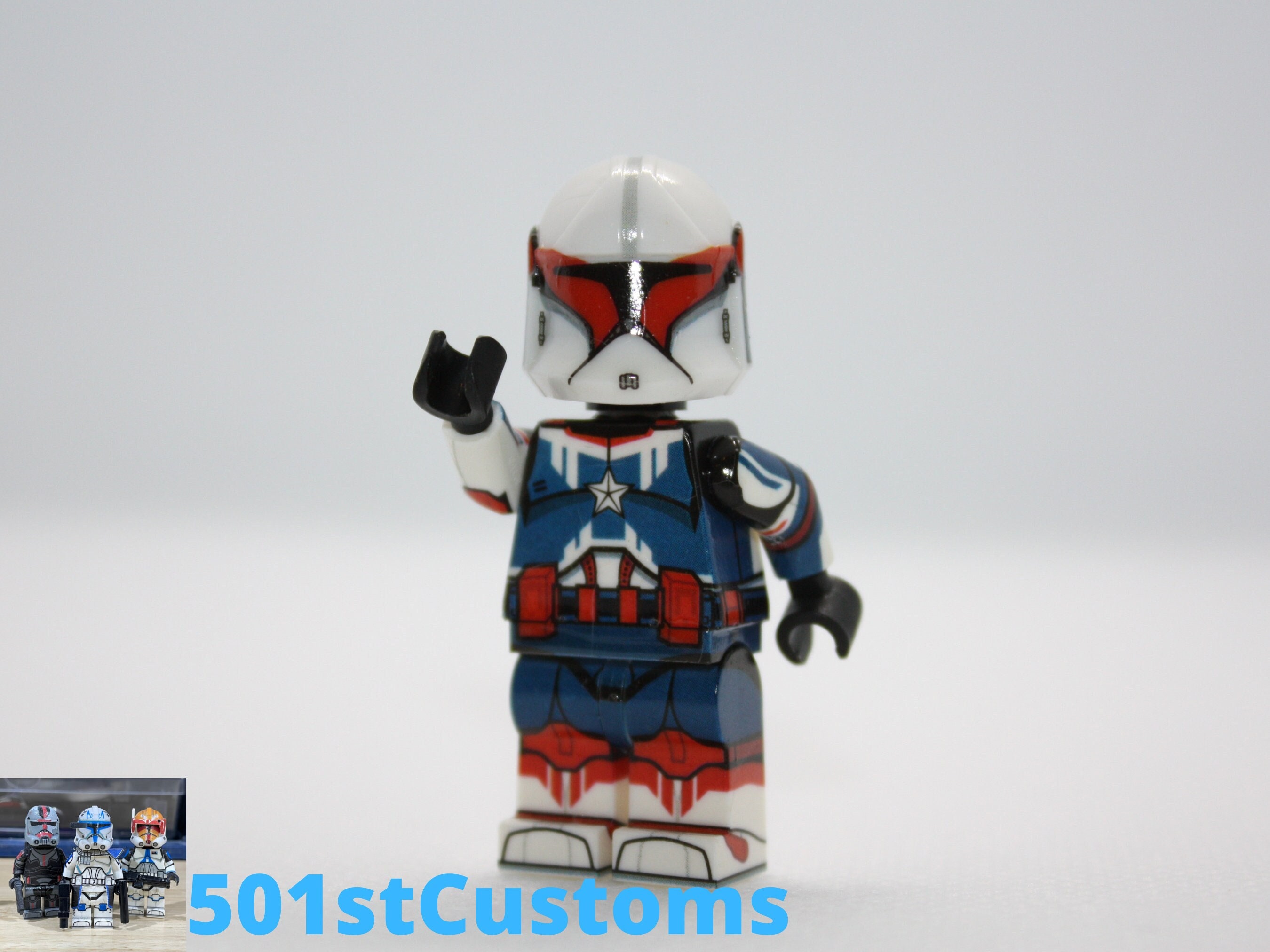 P2 Clone Trooper Custom Decaled LEGO Minifigures shock, 91st, 41st, Kamino,  13th, Etc. 