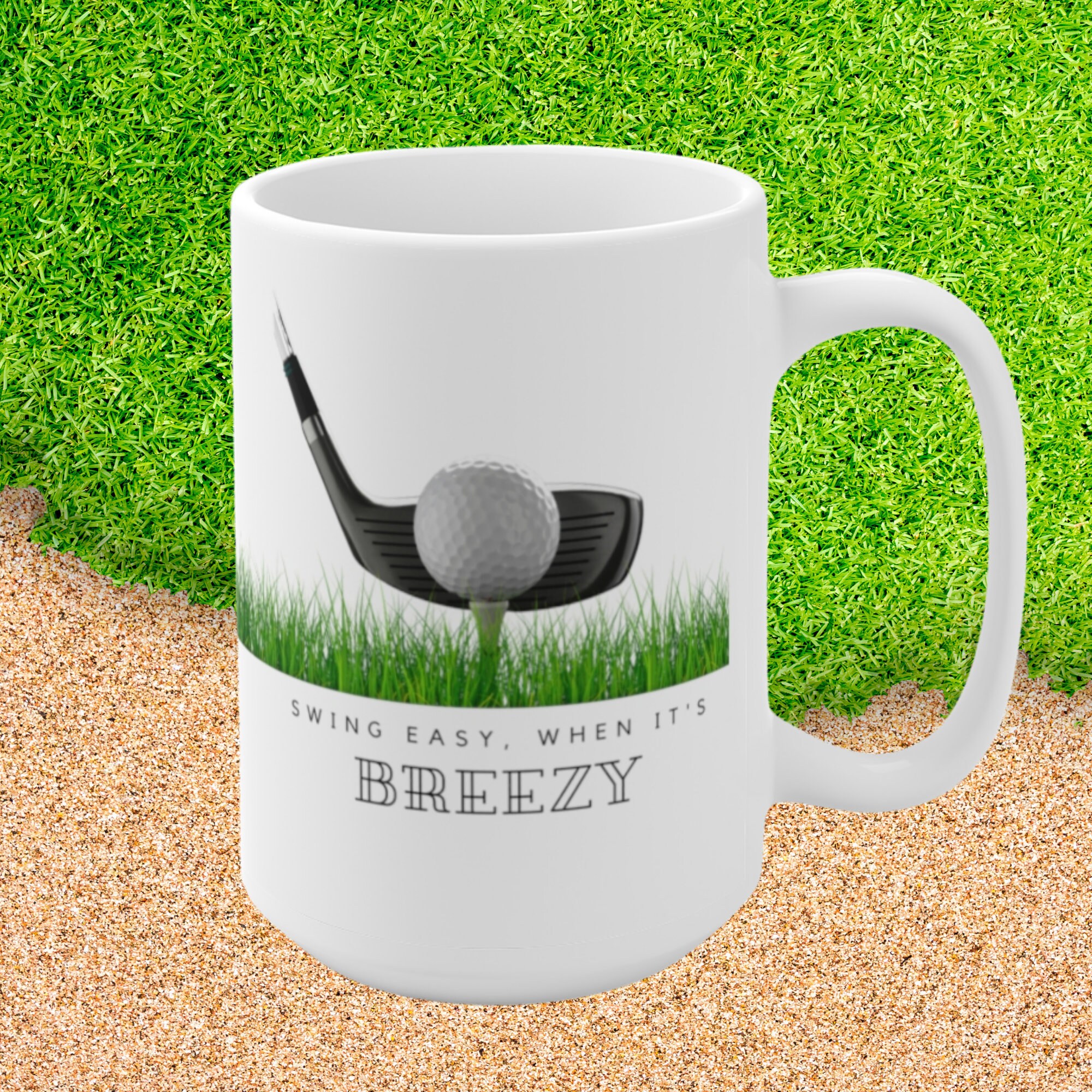 Swing Easy Golfer's Coffee Mug Mugs For Golfers Coffee Etsy
