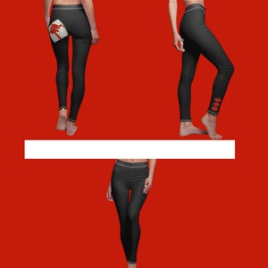 Gift Leggings Christmas Present Yoga Pants Etsy
