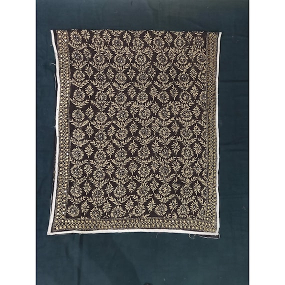 Phulkari Embroidered Dupatta, Georgette Fabric Wom