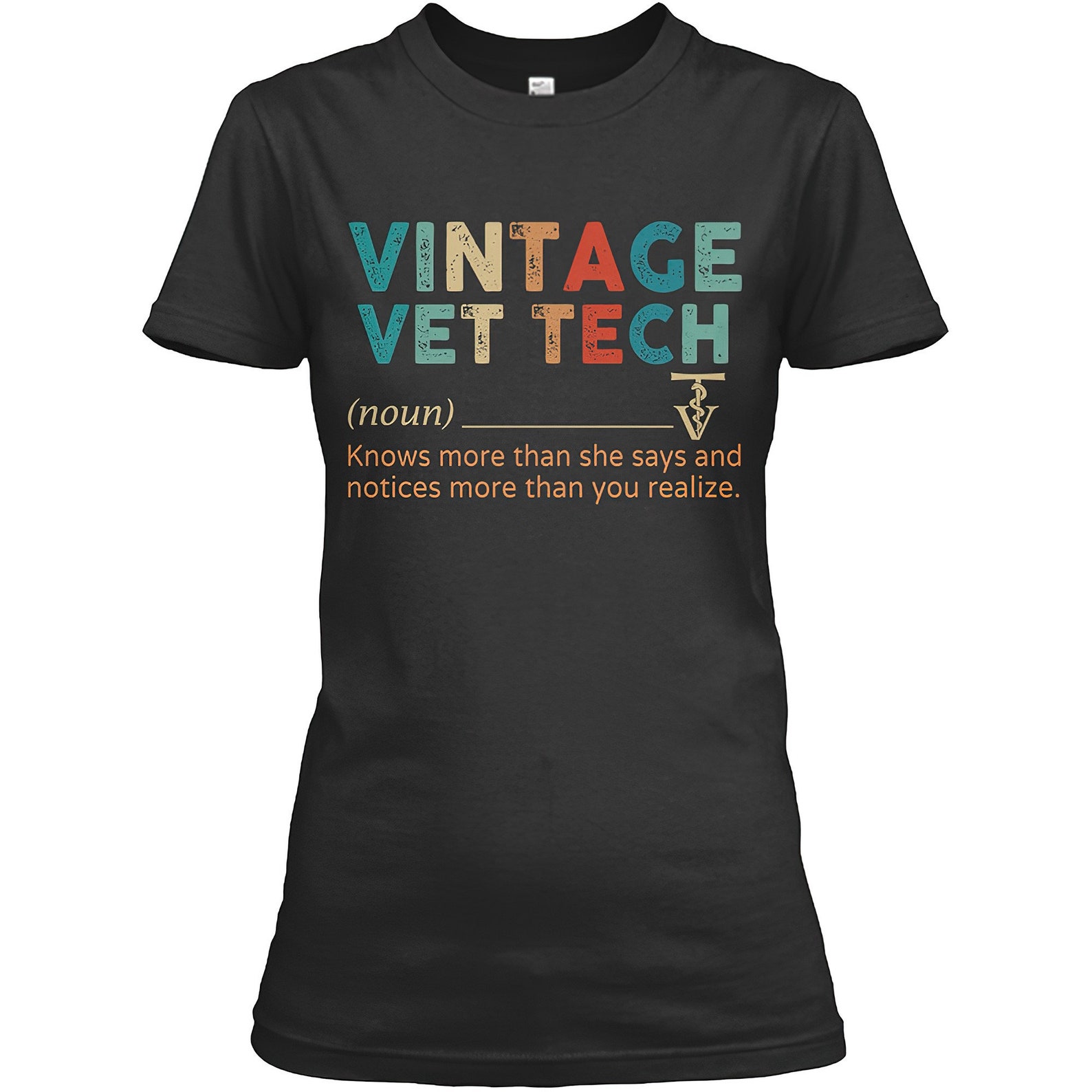Vintage Vet Tech Shirt Definition Vintage Vet Tech Veterinary | Etsy