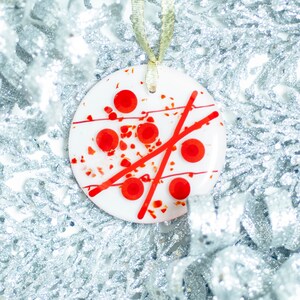 Berries Jubilee© Fused Glass Ornament