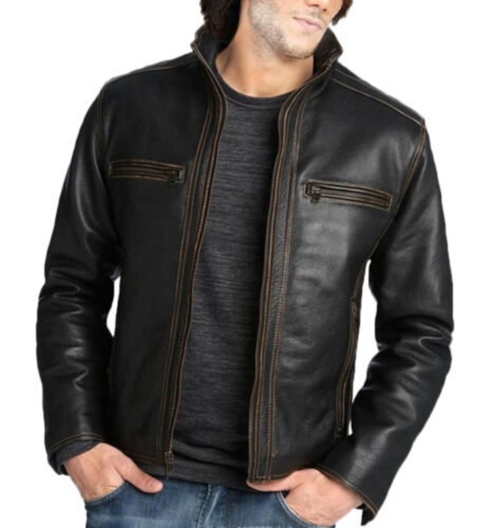 Кожаную куртку б у мужская. New men Genuine Lambskin Leather Jacket Black Slim Fit Biker Motorcycle Jacket. Real Leather куртки мужские. Куртка из грубой кожи. Турецкие кожаные куртки мужские.